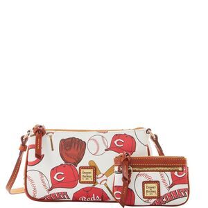 Dooney & Bourke MLB Cincinnati Reds Lexi Crossbody Sm Coin Case - REDS